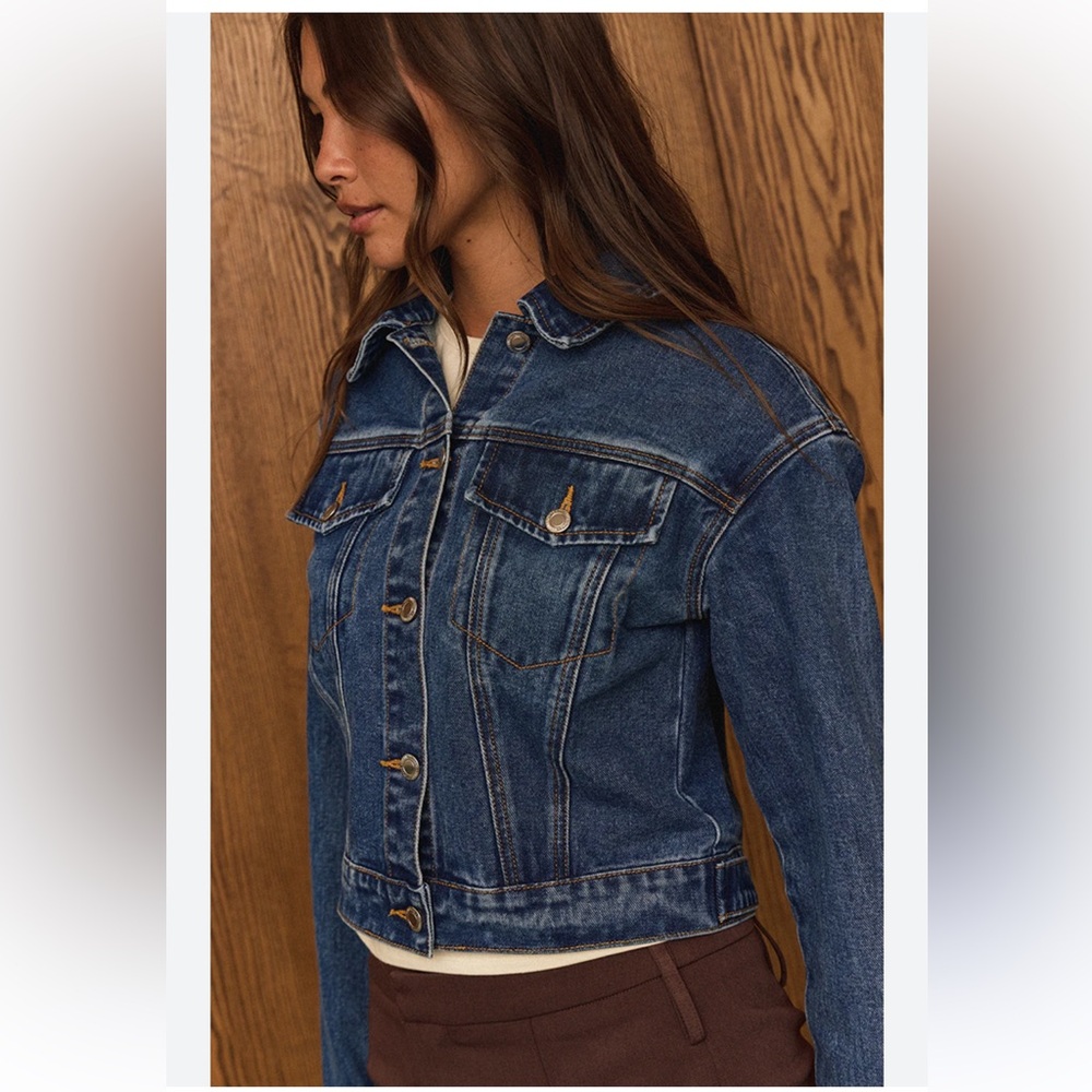 Forever 21 Light Blue Denim Jacket size Small